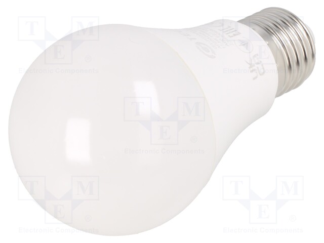 LED lamp; cool white; E27; 230VAC; 11.5W; 200°; 6500K