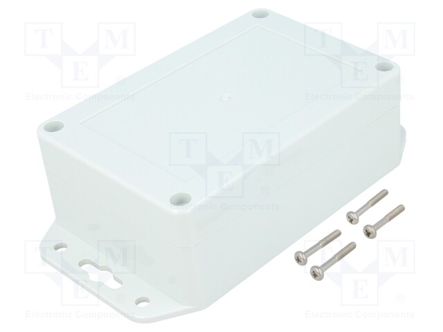 Enclosure: multipurpose; X: 80mm; Y: 120mm; Z: 45mm; ZP; light grey