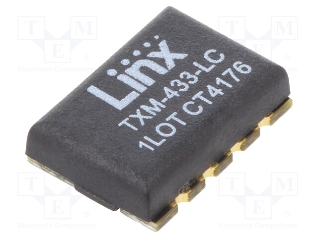 Module: RF; FM transmitter; AM,OOK; 433MHz; GPIO; 2.1÷3.6VDC; 4dBm