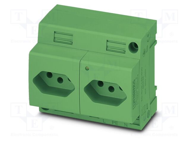 Connector: AC supply; socket; female; 20A; PIN: 3; screw terminal
