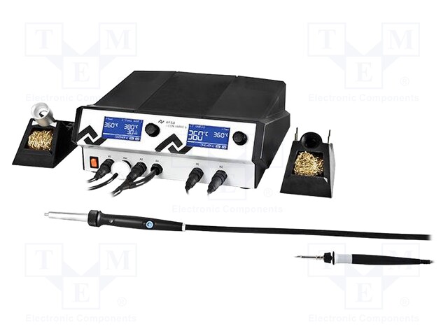 Service station; digital; ESD; 500W; 150W; 50÷550°C; 230VAC