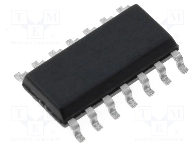 IC: digital; XNOR; Channels: 4; IN: 2; CMOS; SMD; SOP14