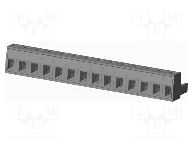 Connector: pluggable terminal block; plug; female; straight; grey