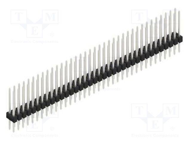 Connector: pin strips; pin header; male; PIN: 72; 2.54mm; THT; 2x36