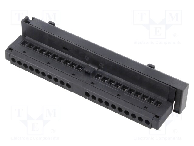 Connection strip; S7-300; Connection: screw; PIN: 20