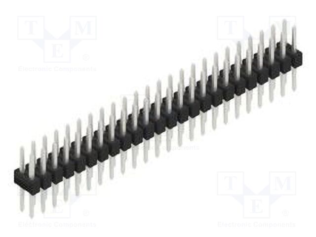 Connector: pin strips; pin header; male; PIN: 48; 2.54mm; THT; 2x24