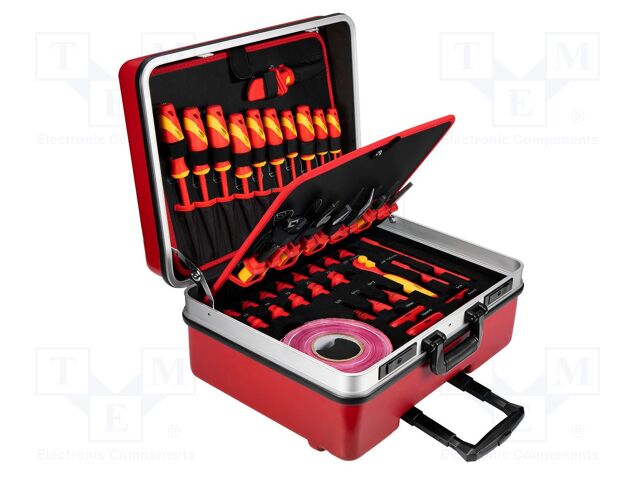 Kit: general purpose; for electricians; 1kV; Kind: insulated; case