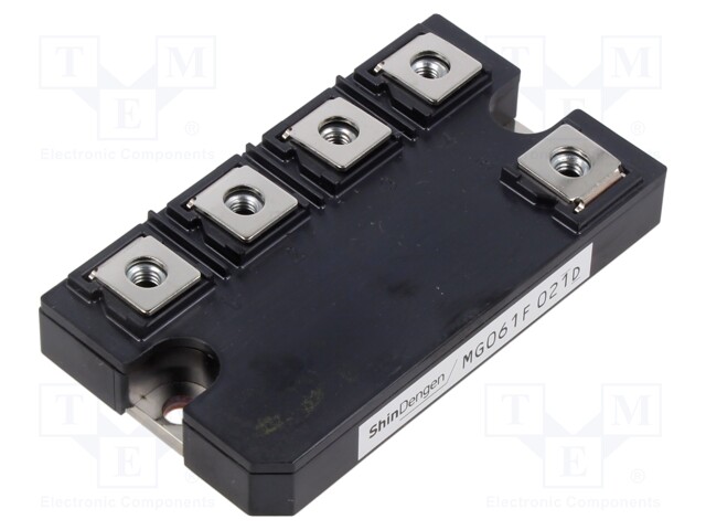 Bridge rectifier: three-phase; 1.6kV; 200A; screw; module; MG061