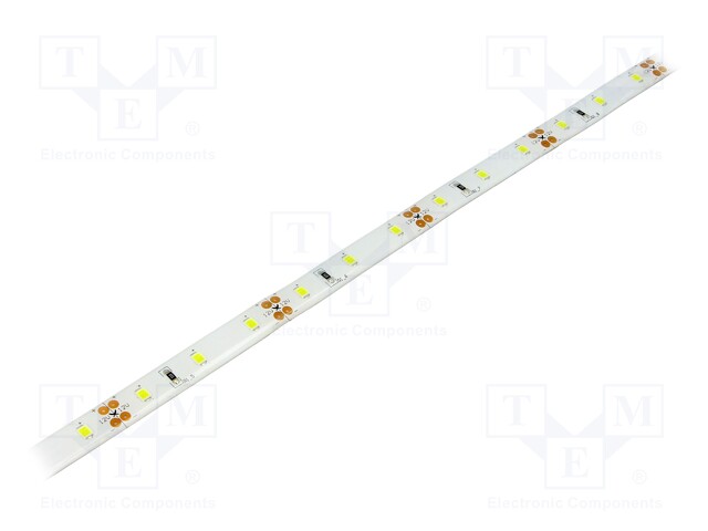 LED tape; white cold; LED/m: 60; SMD; 2835; 12V; W: 10mm; 120°; in gel