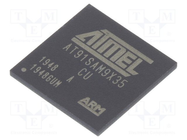 ARM microcontroller; ARM926; SRAM: 32kB; 0.9÷1.1VDC; SMD; LFBGA217