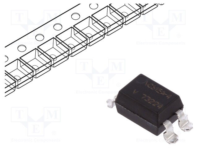Optocoupler; SMD; Channels: 1; Out: transistor; Uinsul: 1.5kV