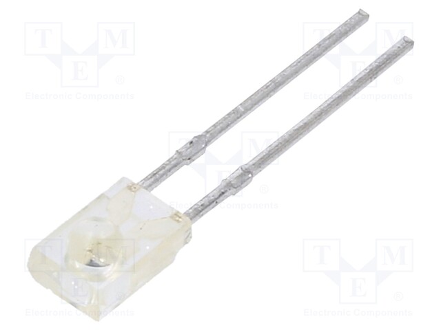 IR transmitter; 2.5mm; transparent; 0.7÷2mW; λp max: 950nm; THT