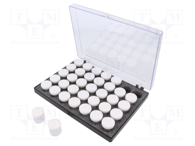 Container: compartment box; 180.5x140.5x26mm; polystyrene