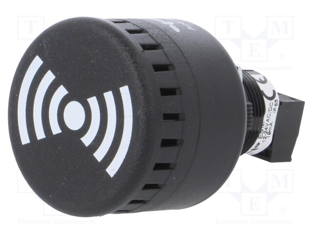 Signaller: sound; buzzer; 24VDC; 24VAC; Series: ESM; IP65