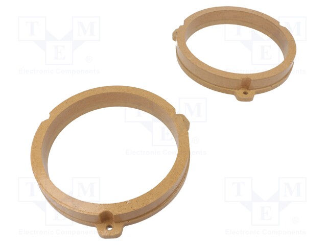 Spacer ring; MDF; 165mm; Fiat; impregnated,varnished