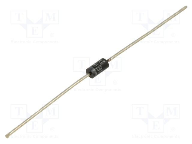 Diode: rectifying; THT; 600V; 1A; Ammo Pack; Ifsm: 30A; DO41; 100ns