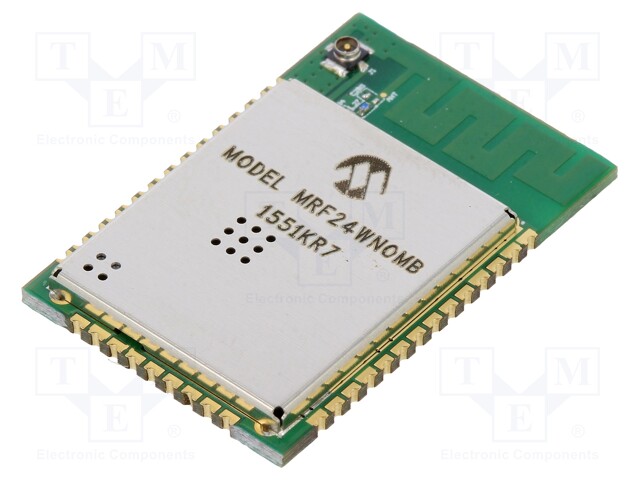 Module: WiFi; IEEE 802.11b/g/n; SPI; SMD; 17.8x26.7mm; 2.4GHz; W.FL