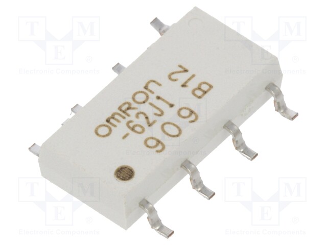 Relay: solid state; DPST-NO; Icntrl: 25mA; 400mA; max.60VAC; SMT