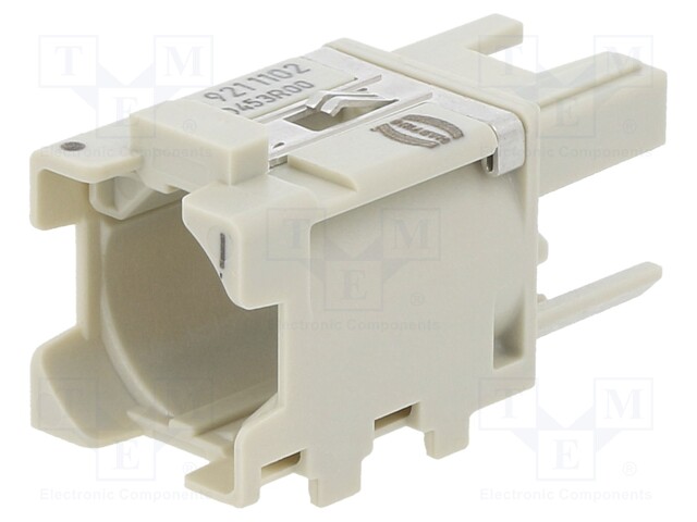 Connector: HDC; module; female; Han Modular Domino; PIN: 1