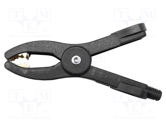 Black; 50A; Test acces: Kelvin crocodile clip; Contacts: brass