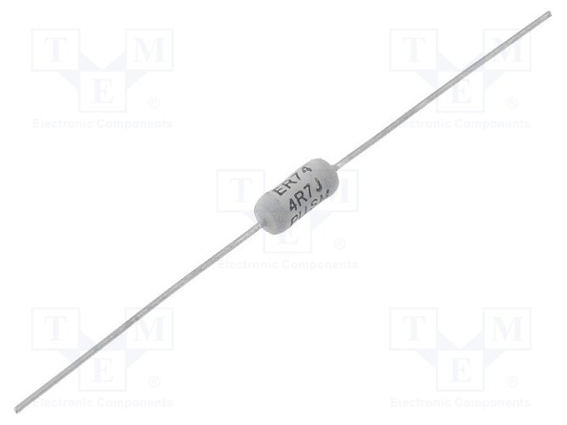Resistor: wire-wound; THT; 4.7Ω; 3W; ±5%