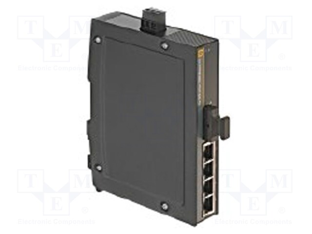 Industrial module: switch Ethernet; unmanaged; 9÷60VDC; RJ45,SC