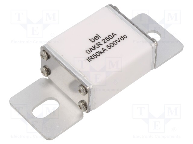 Fuse: fuse; 250A; 500VDC; ceramic