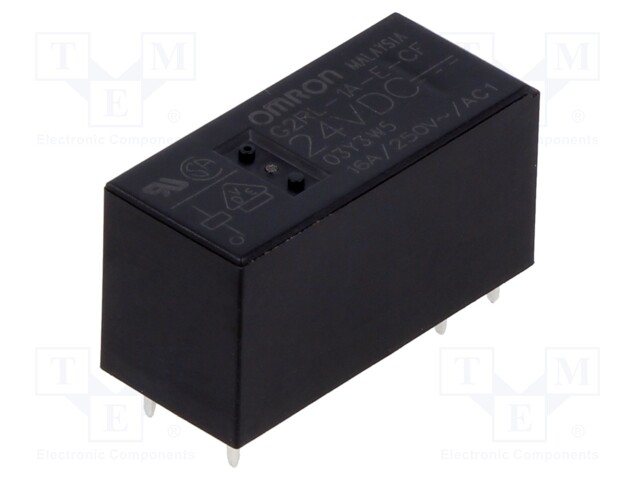 Relay: electromagnetic; SPST-NO; Ucoil: 24VDC; Icontacts max: 16A