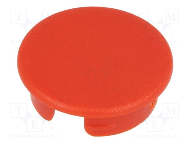 Cap; ABS; red; push-in; Application: A2516,A2616; Shape: round