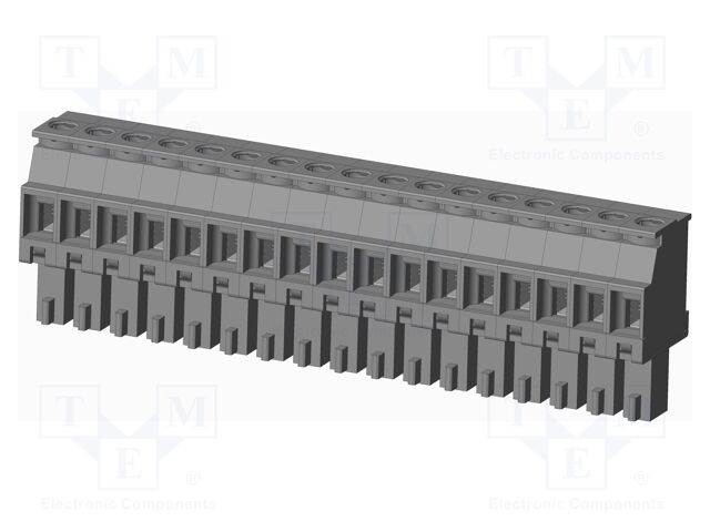 Connector: pluggable terminal block; plug; female; angled 90°