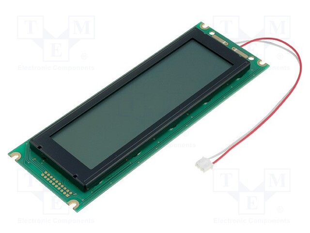 Display: LCD; graphical; 240x64; STN Positive; gray; 180x65x12.3mm