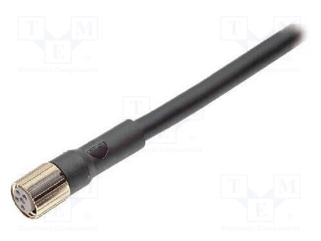 Connection lead; M8; PIN: 4; straight; 20m; PVC; female