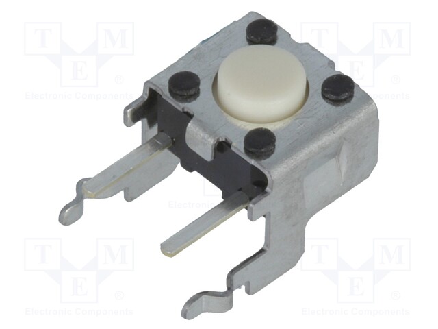 Microswitch TACT; SPST-NO; Pos: 2; 0.05A/24VDC; THT; none; 0.98N