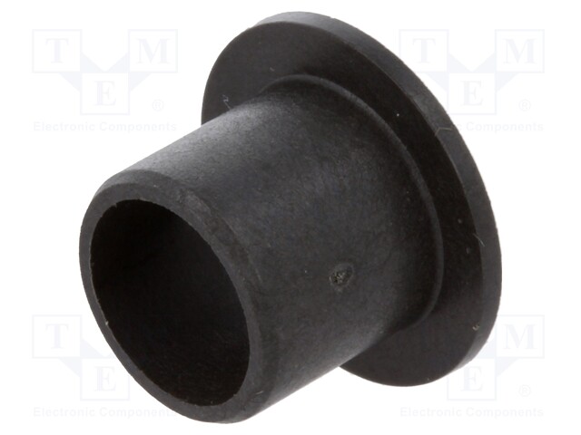 Bearing: sleeve bearing; with flange; Øout: 14mm; Øint: 12mm; L: 8mm