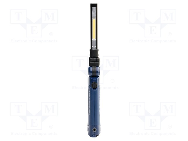 Torch: LED; 6h; L: 122mm; 100/200lm; IP65; 6000K; -10÷40°C; W: 60mm