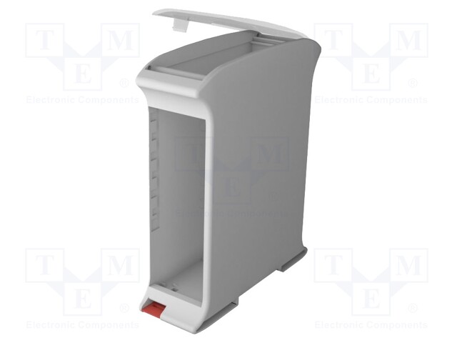 Enclosure: for DIN rail mounting; ABS