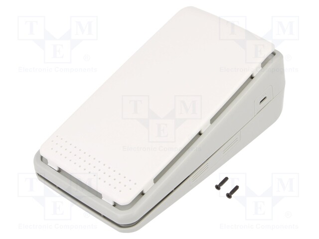 Enclosure: for alarms; X: 81mm; Y: 150mm; Z: 55mm; ABS; white; IP31