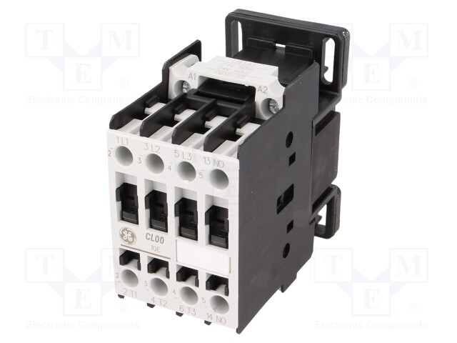 Contactor: 3-pole; NO x3; Auxiliary contacts: NO; 24VAC; 9A; CL
