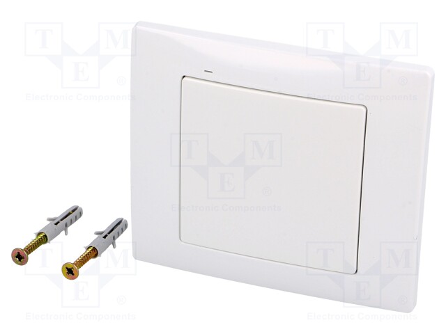 Wireless transmiter key with switch; EXTA FREE; IP20; 3VDC; 38g