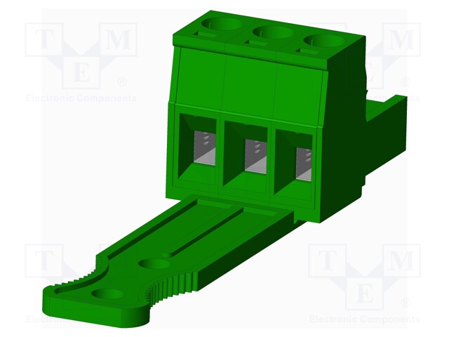 Connector: pluggable terminal block; plug; female; straight; 5mm