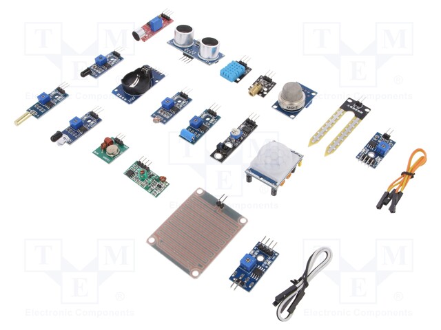 Dev.kit: Okystar Starter Kit for Arduino; Pcs: 16