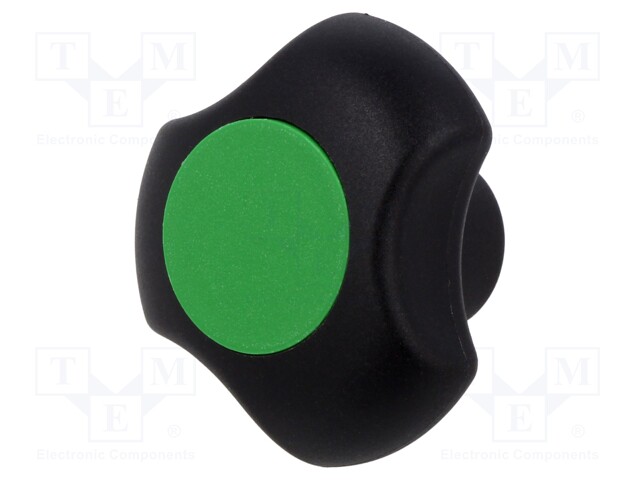 Knob; Ø: 40mm; Int.thread: M8; 13.5mm; H: 25mm; technopolymer PA