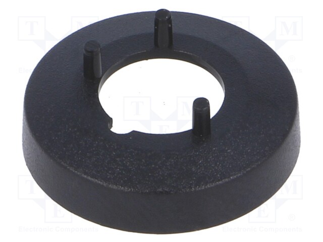 Nut cover; ABS; black; push-in; Ø: 15.5mm; Application: A2510,A2610