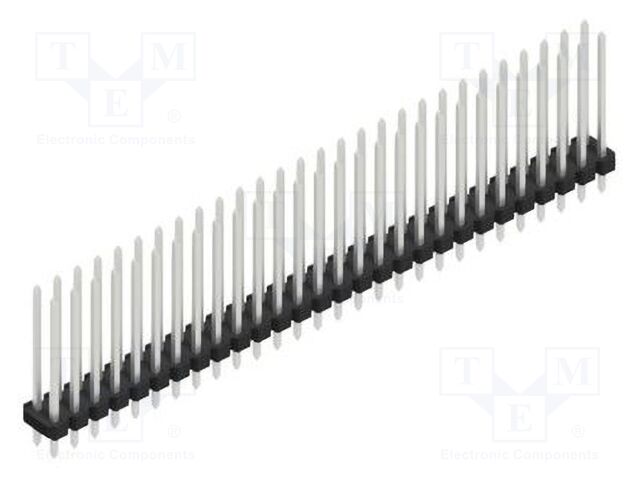 Connector: pin strips; pin header; male; PIN: 56; 2.54mm; THT; 2x28