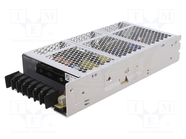 AC/DC Enclosed Power Supply (PSU), 254 to 373VDC, ITE, 1 Outputs, 150 W, 24 V, 6.5 A