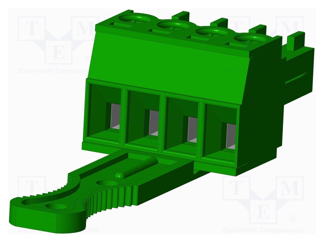 Connector: pluggable terminal block; plug; female; straight; 300V