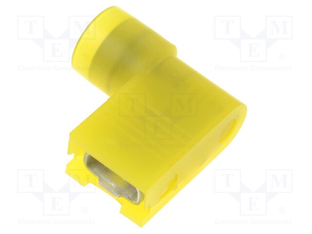 Terminal: flat; 6.35mm; 0.8mm; female; 3.3÷5mm2; crimped; insulated