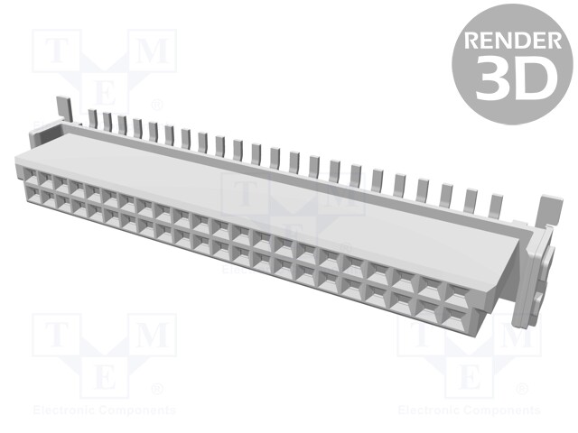 Connector: PCB to PCB; female; PIN: 44; 1.27mm; Series: har-flex