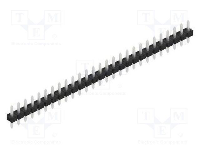 Connector: pin strips; pin header; male; PIN: 27; 2.54mm; THT; 1x27