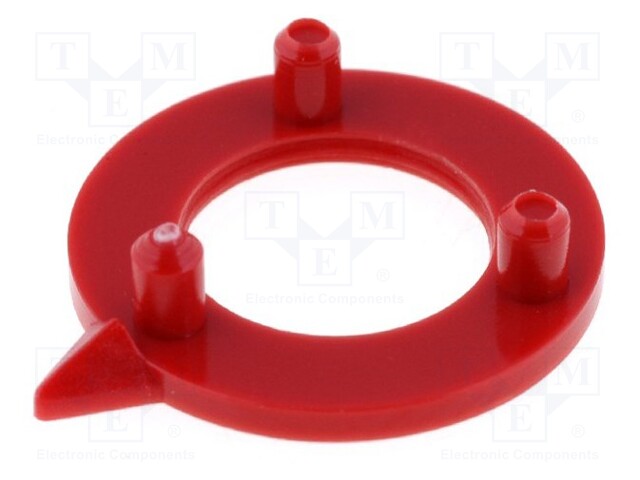 Pointer; polyamide; red; 15mm; -20÷70°C; Application: G15